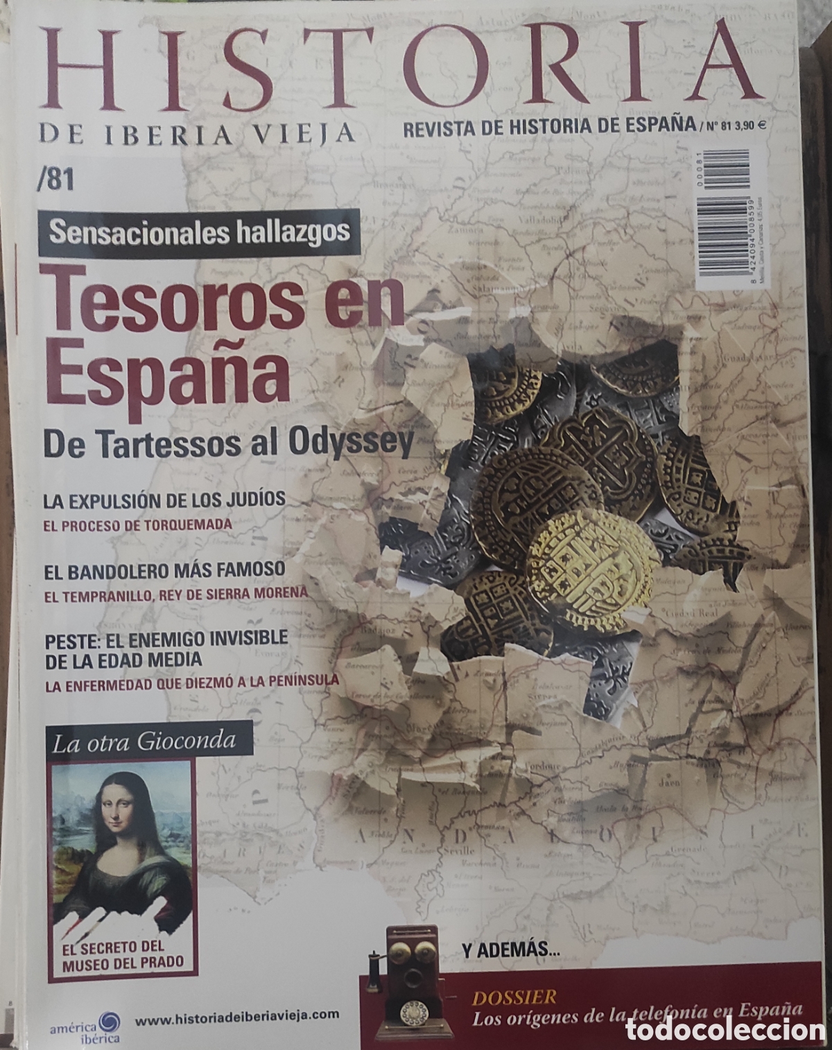 Coleccionismo de revistas y peri&oacute;dicos: Historia de Iberia Vieja. Tesoros.