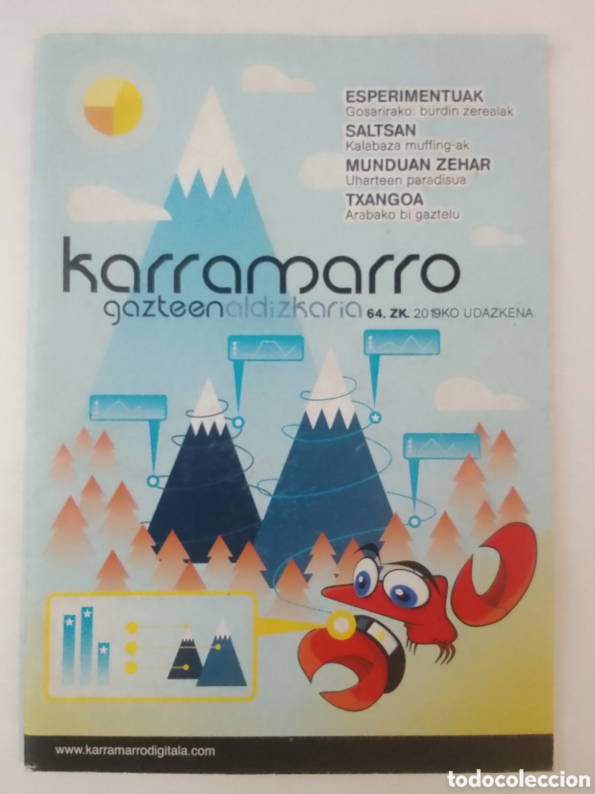 Coleccionismo de revistas y peri&oacute;dicos: Revista Karramarro n&deg; 64.