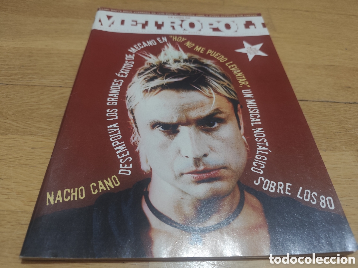 Coleccionismo de revistas y peri&oacute;dicos: Mecano Mark Knopfler Salma Hayek Miguel Bos&eacute; Metr&oacute;poli 2005 revista