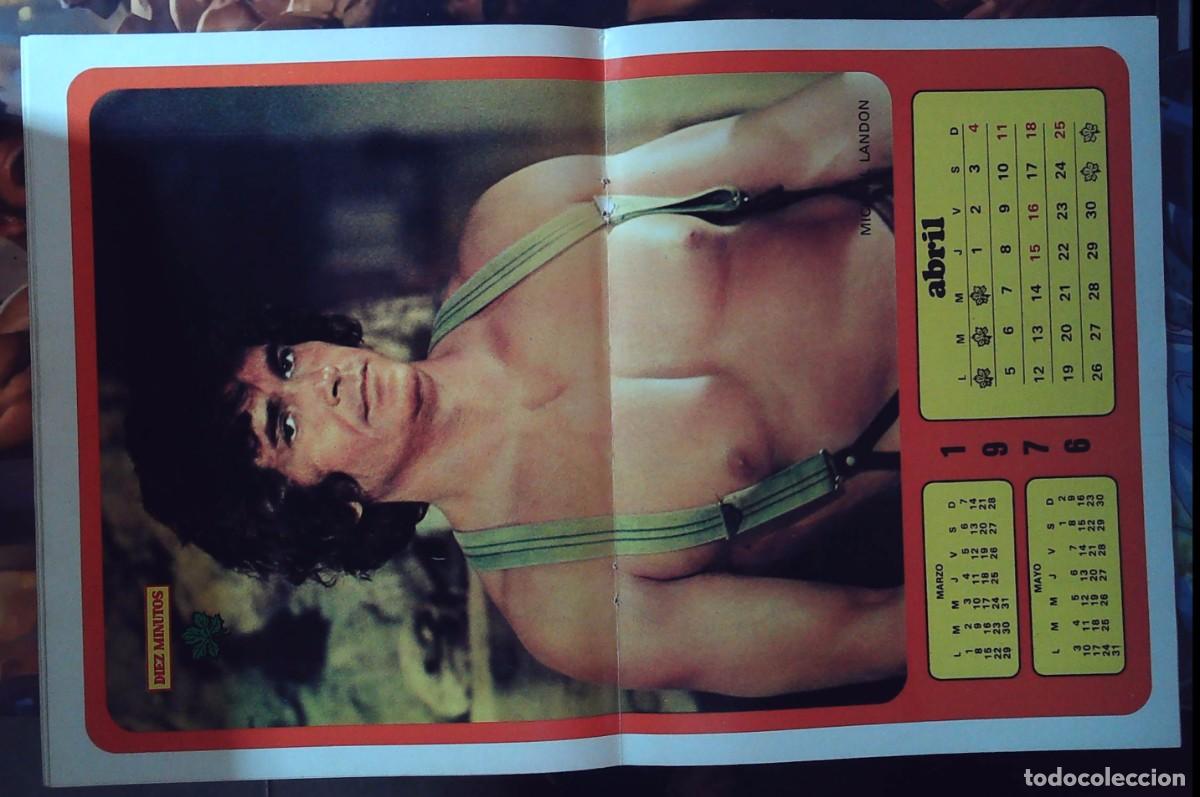 Coleccionismo de revistas y peri&oacute;dicos: michael lando la casa de la pradera poster 1976 sexy