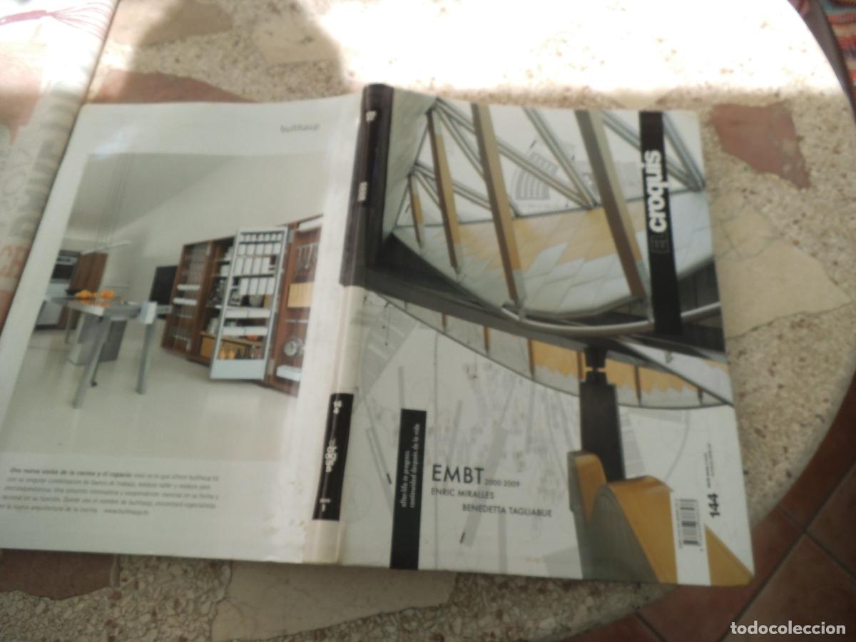 Coleccionismo de revistas y peri&oacute;dicos: croquis n&ordm; 144, embt 2000-2009, enric miralles, benedetta tagliabue,