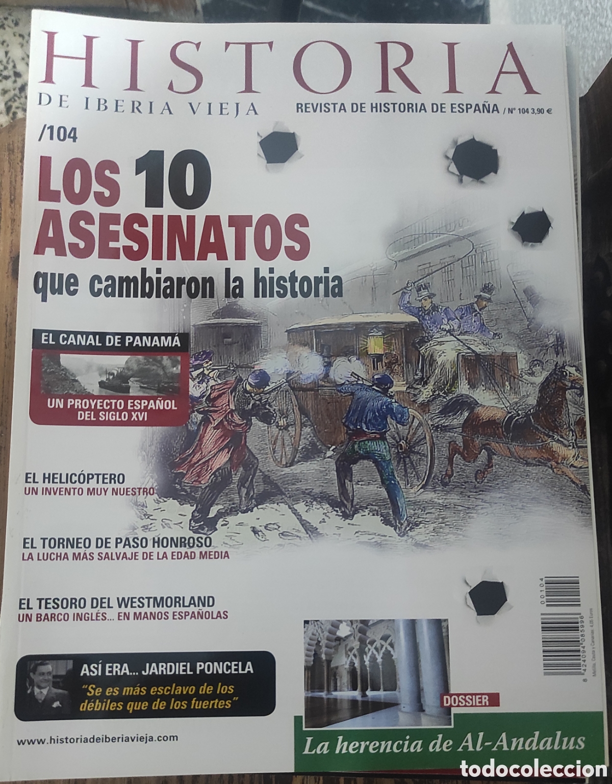 Coleccionismo de revistas y peri&oacute;dicos: Historia de Iberia Vieja. Asesinatos.