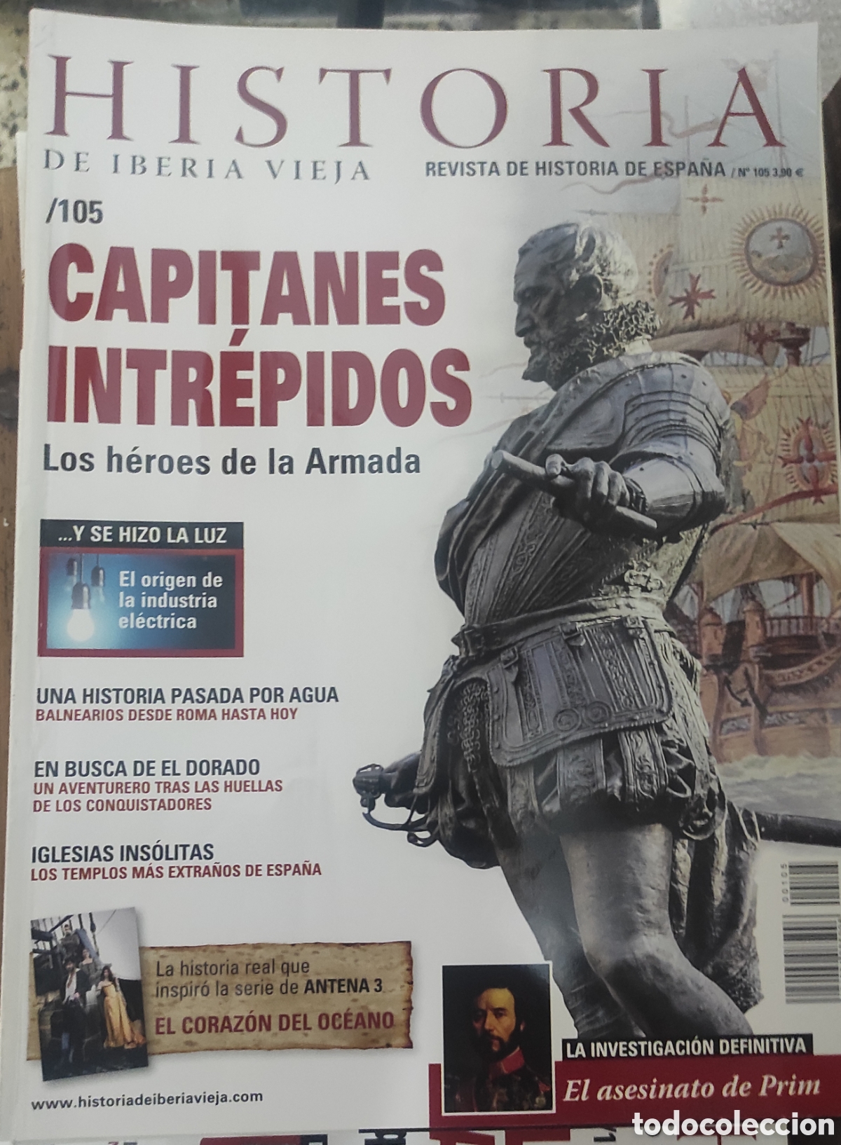 Coleccionismo de revistas y peri&oacute;dicos: Historia de Iberia Vieja. Capitanes intr&eacute;pidos
