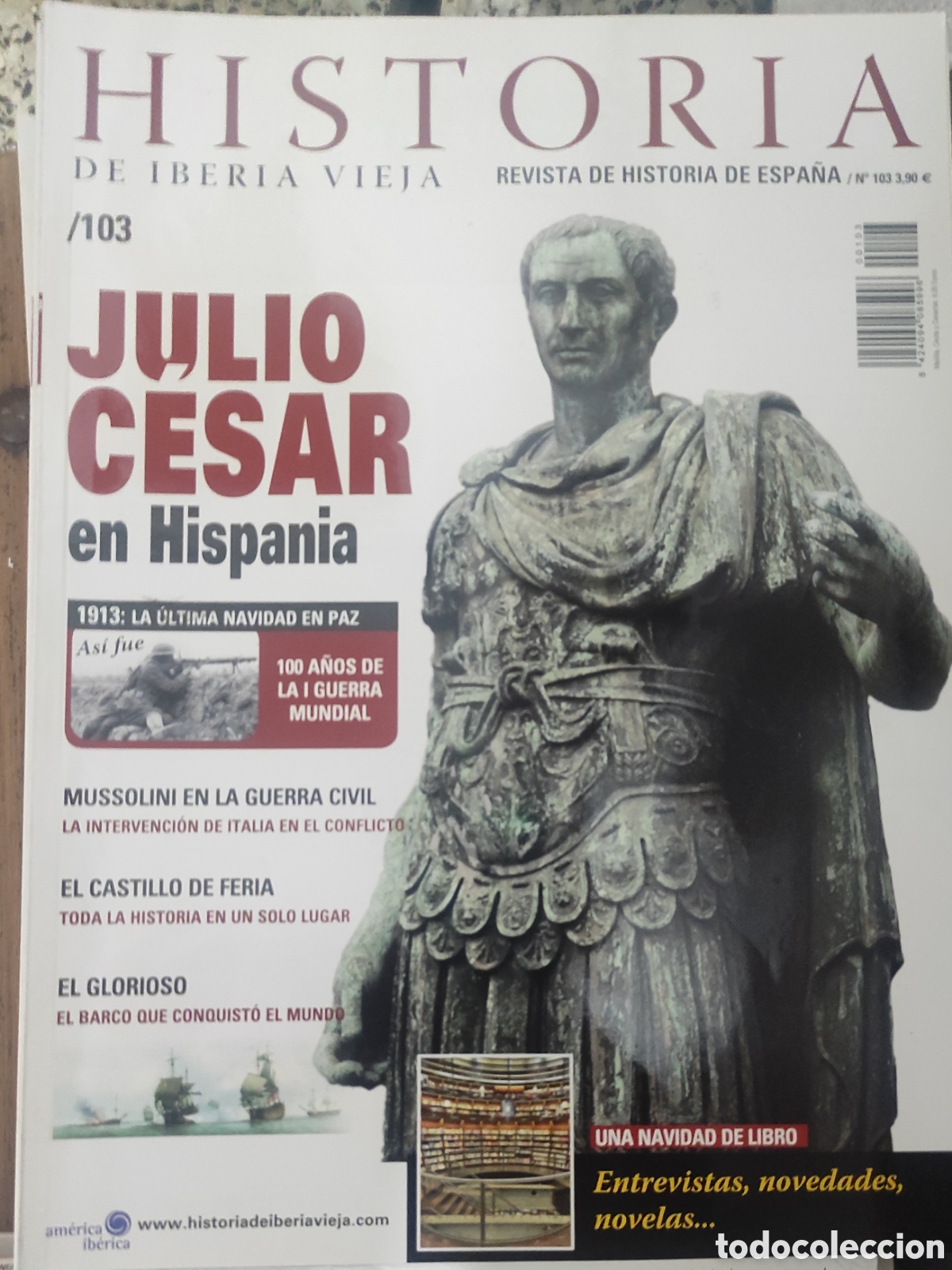 Coleccionismo de revistas y peri&oacute;dicos: Historia de Iberia Vieja. Julio Cesar