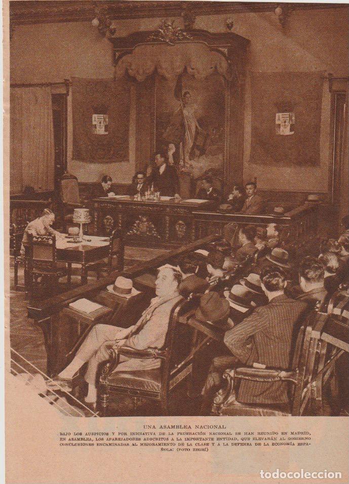 Coleccionismo de revistas y peri&oacute;dicos: Asamblea de la Federaci&oacute;n Nacional de Aparejadores - 1932