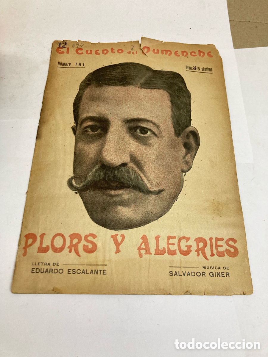 Coleccionismo de revistas y peri&oacute;dicos: revista espa&ntilde;ola El Cuento del Dumenche n&uacute;mero 181, publicada en Valencia alrededor de 1916