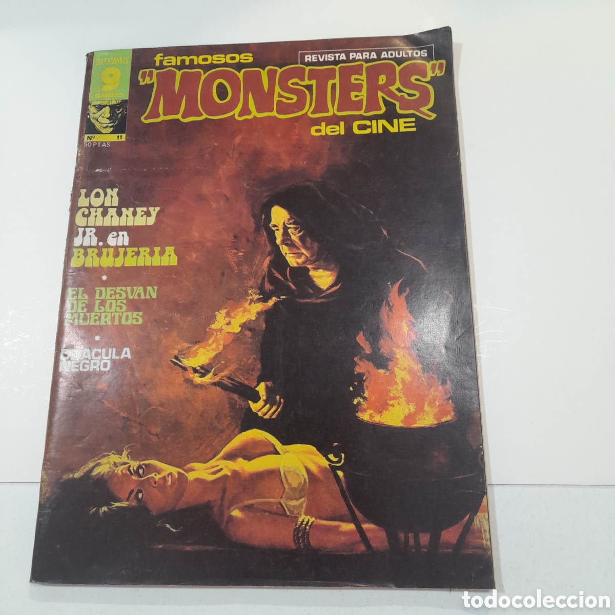 Colecionismo de Revistas e Jornais: Revista Monsters del cine