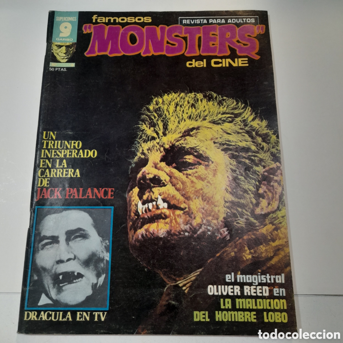 Collectionnisme de Revues et Journaux: Revista Monsters de cine N&deg;9