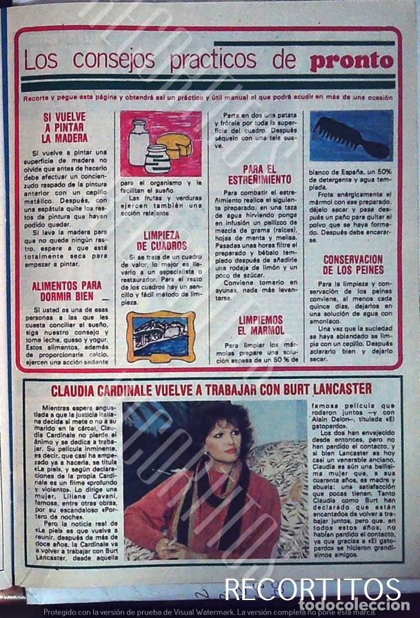Coleccionismo de revistas y peri&oacute;dicos: CC claudia cardinale CLAUDIA