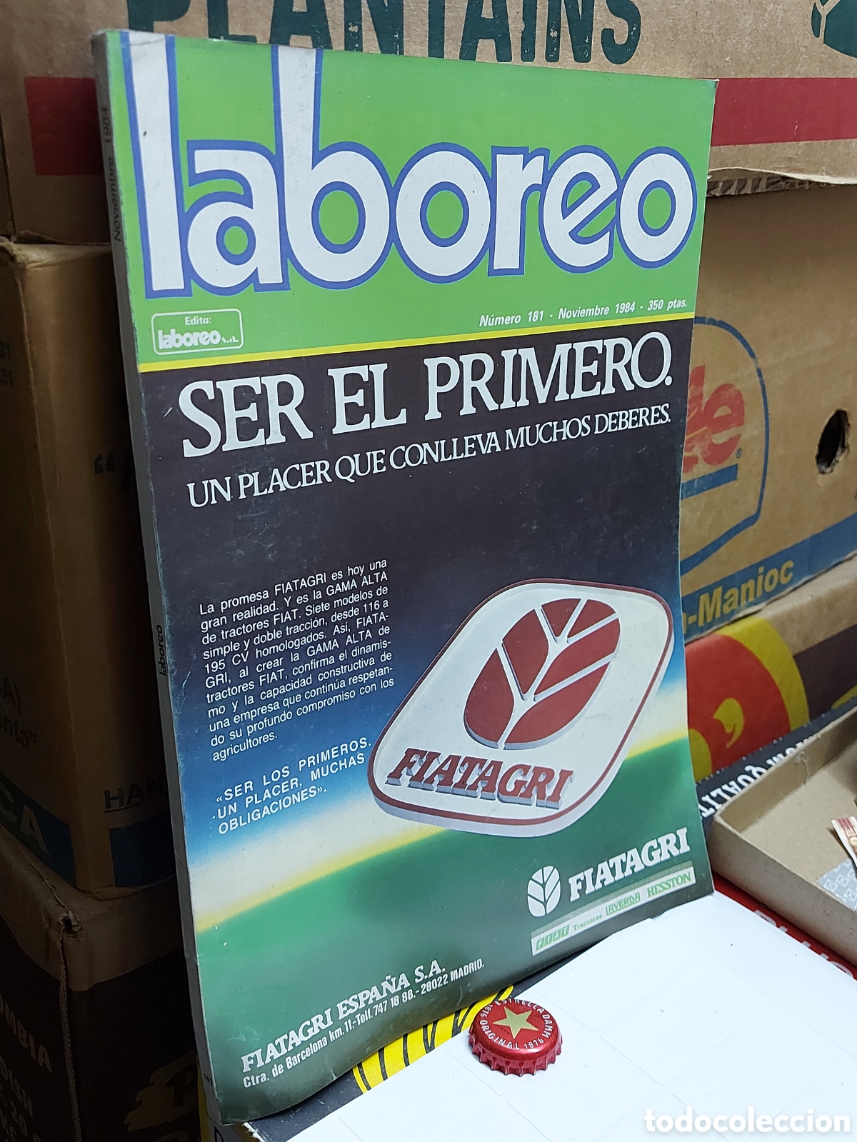Coleccionismo de revistas y peri&oacute;dicos: REVISTA LABOREO a&ntilde;o 1984