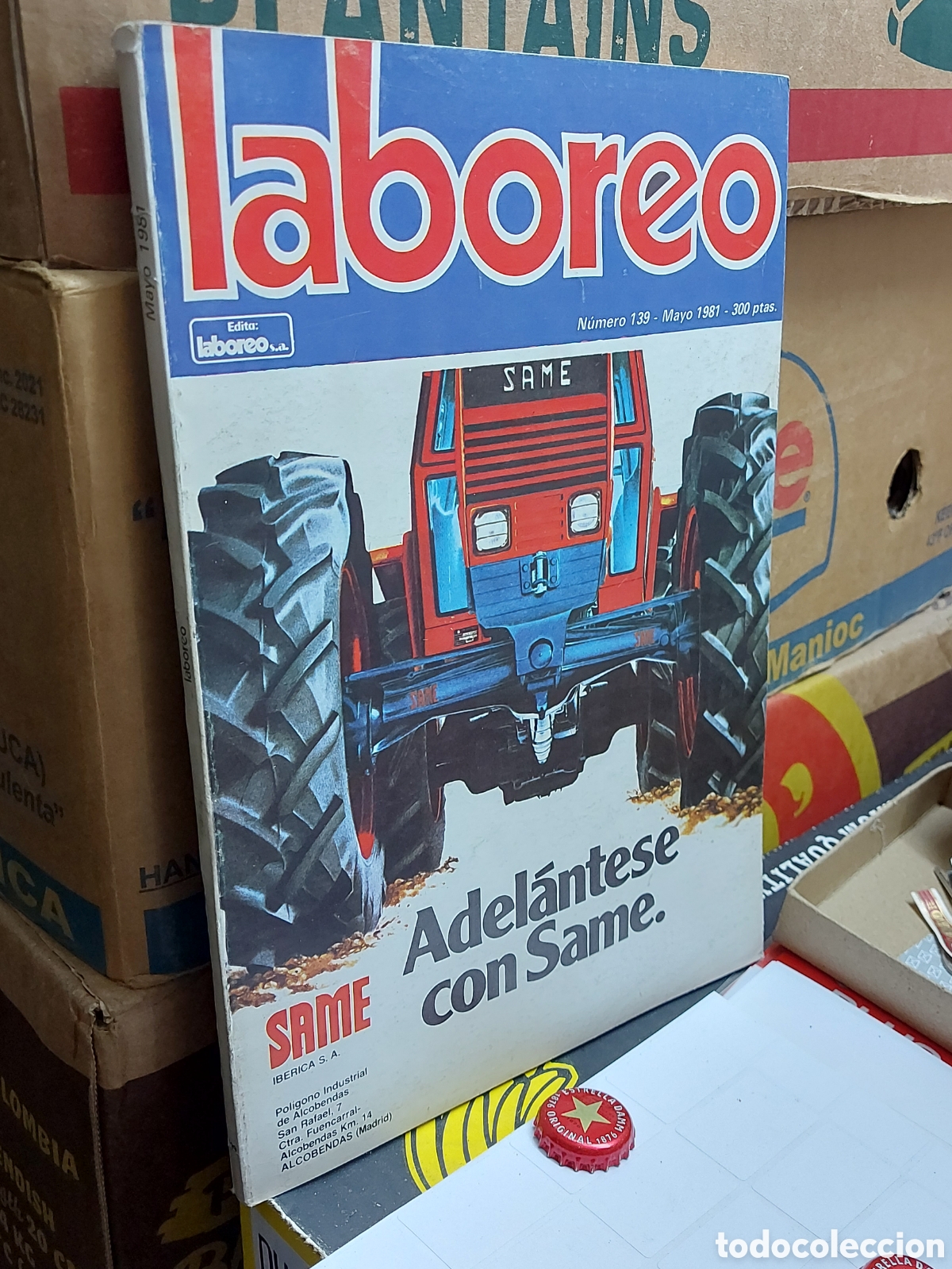 Coleccionismo de revistas y peri&oacute;dicos: REVISTA LABOREO a&ntilde;o 1981