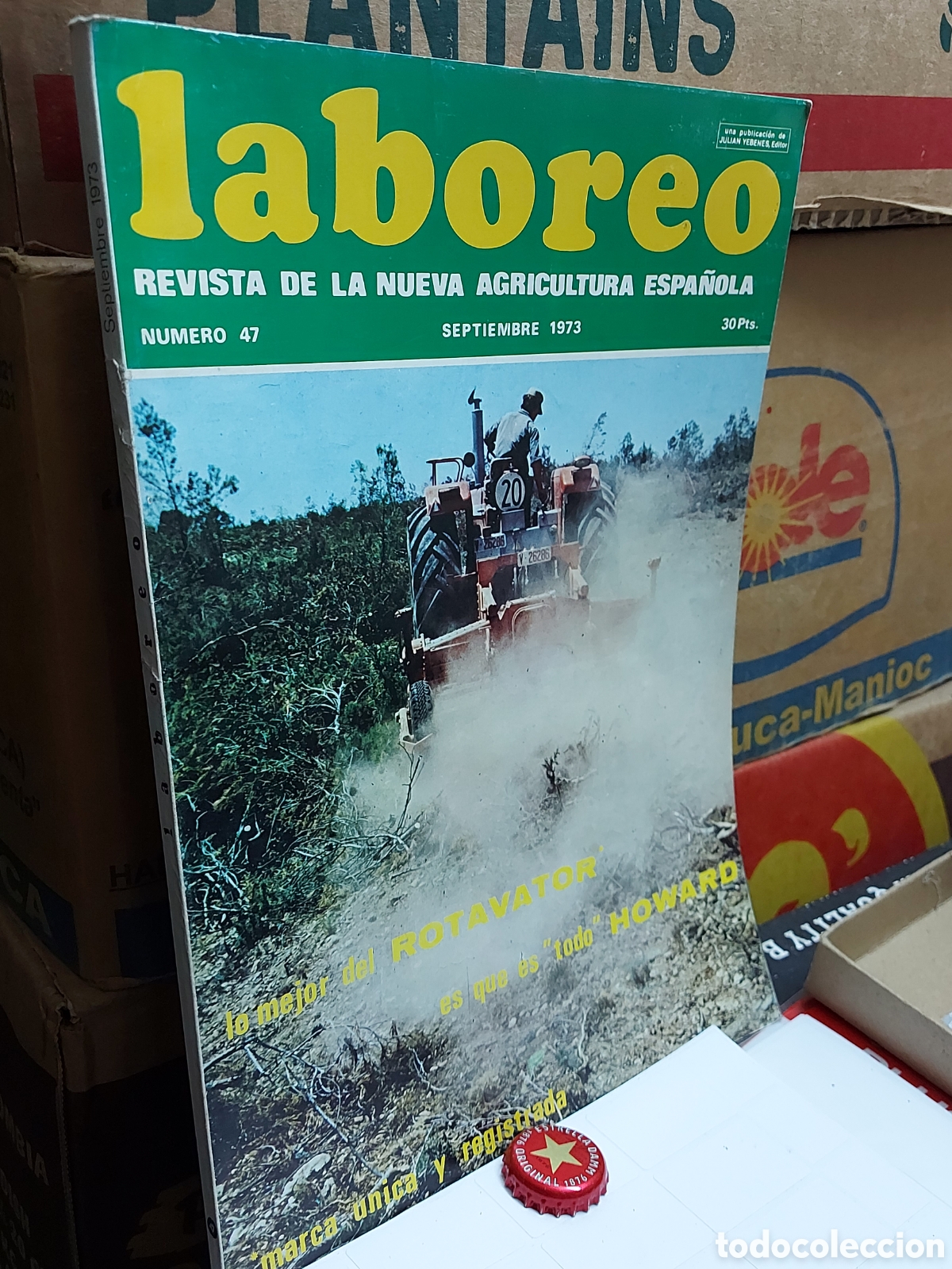 Coleccionismo de revistas y peri&oacute;dicos: REVISTA LABOREO a&ntilde;o 1973
