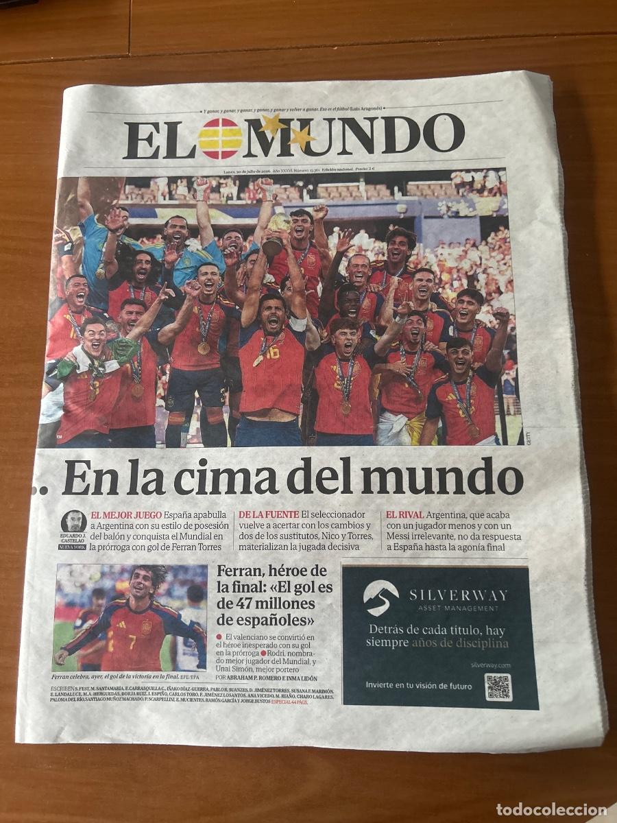 Coleccionismo de revistas y peri&oacute;dicos: PERIODICO ESPA&Ntilde;A MUNDIAL 2026
