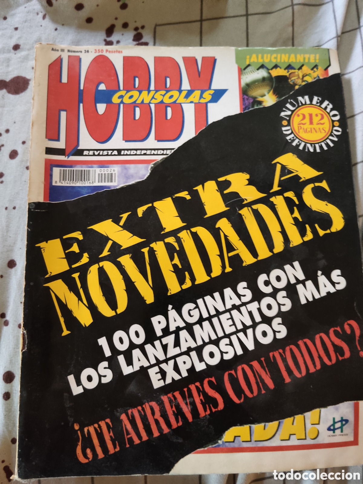 Coleccionismo de revistas y peri&oacute;dicos: REVISTA HOBBY CONSOLAS A&Ntilde;O III N&ordm; 26 A&Ntilde;O 1993 NINTENDO SEGA