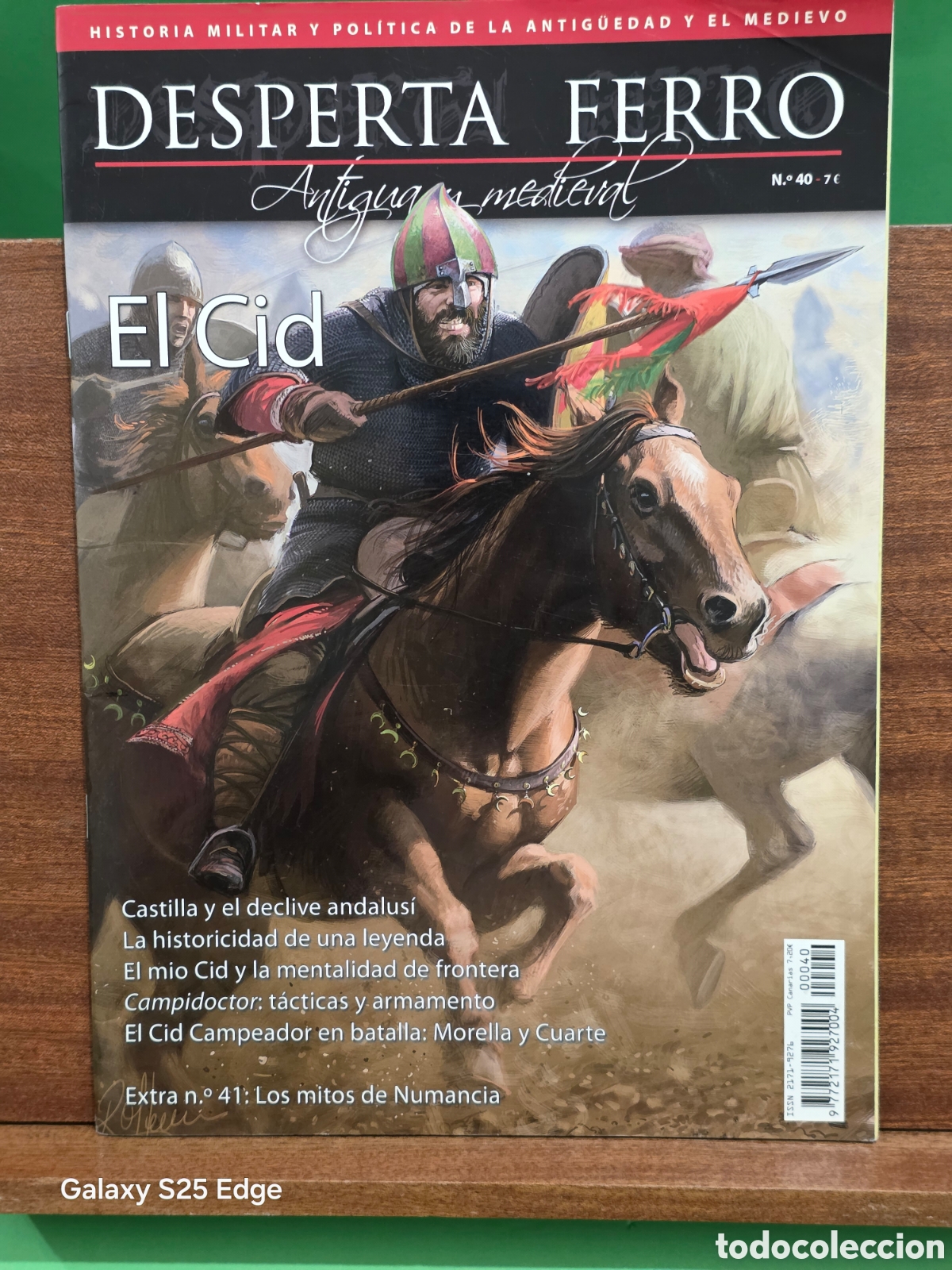 Collectionnisme de Revues et Journaux: REVISTA...&rdquo;&rdquo;DESPERTA FERRO&rdquo;&rdquo;...N&Uacute;MERO 40...ANTIGUA Y MEDIEVAL...EL CID...
