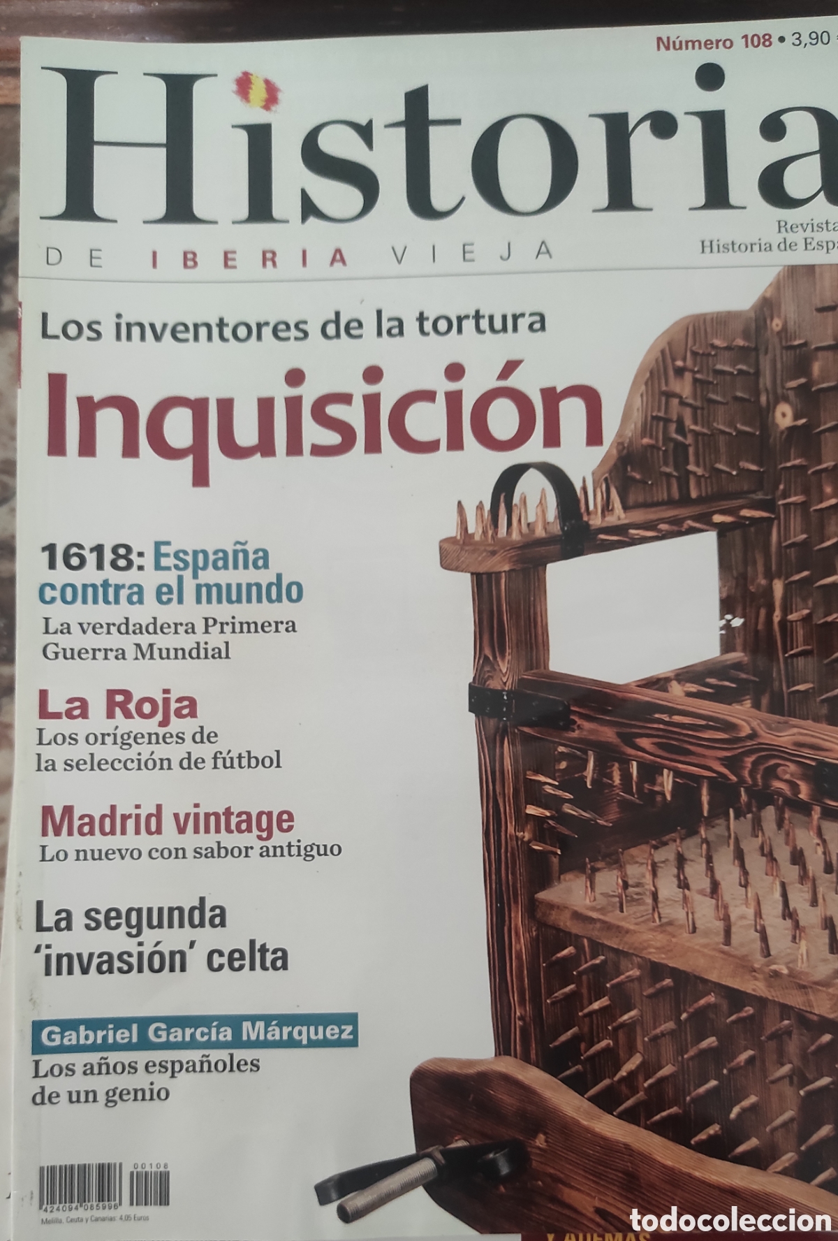 Coleccionismo de revistas y peri&oacute;dicos: Historia Iberia Vieja. N&deg; 108.