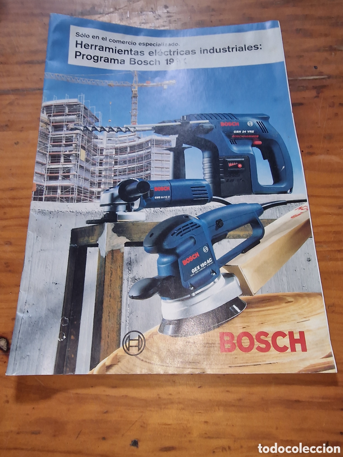 Coleccionismo de revistas y peri&oacute;dicos: Revista cat&aacute;logo herramientas el&eacute;ctricas industriales bosch 1997