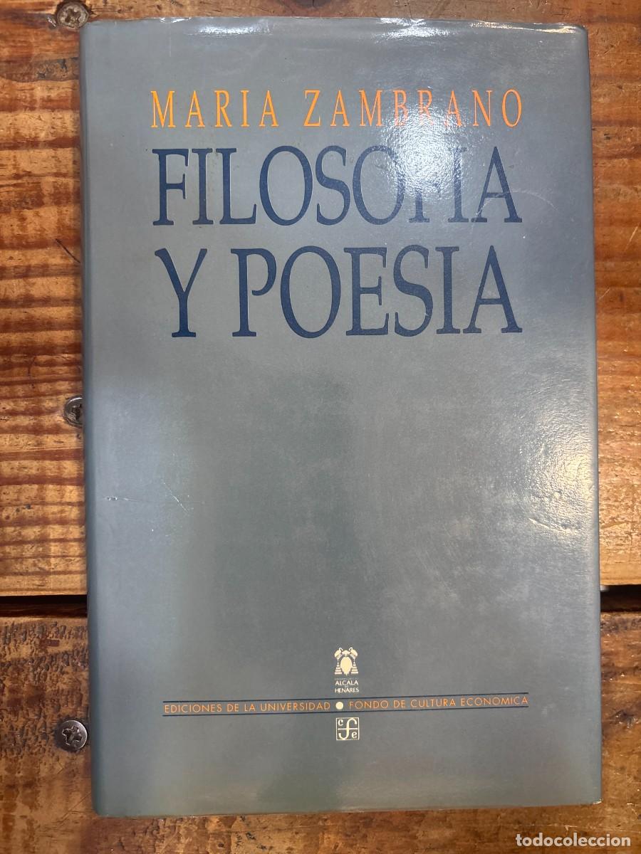Sammeln von Zeitschriften und Zeitungen: Filosofia y Poesia (Biblioteca Premios Cervantes (Espana)) TRSAZambrano, Maria Idioma: Espa&ntilde;ol