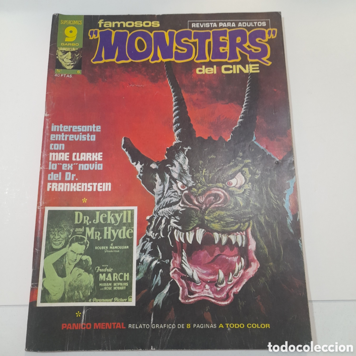 Sammeln von Zeitschriften und Zeitungen: Revista de cine Monsters N&deg;6