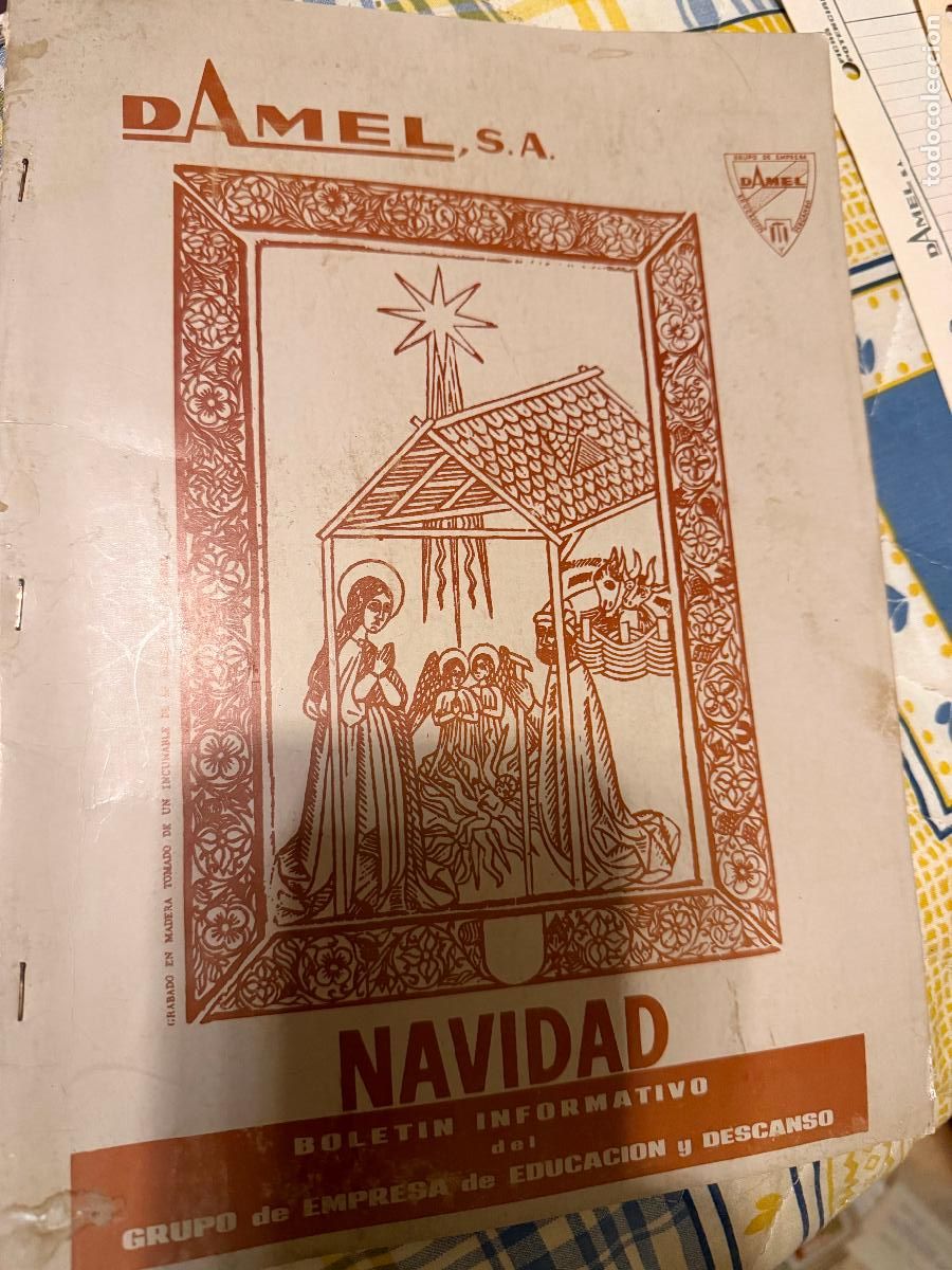 Coleccionismo de revistas y peri&oacute;dicos: Revista de empresa damel S.a 1972
