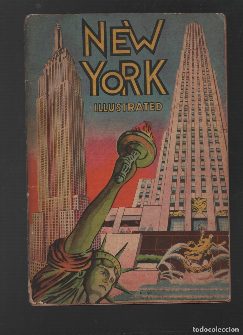 Coleccionismo de revistas y peri&oacute;dicos: NEW YORK ILLUSTRATED. MANHATTAN POST CARD PUBLISHING CO, INC. 1938