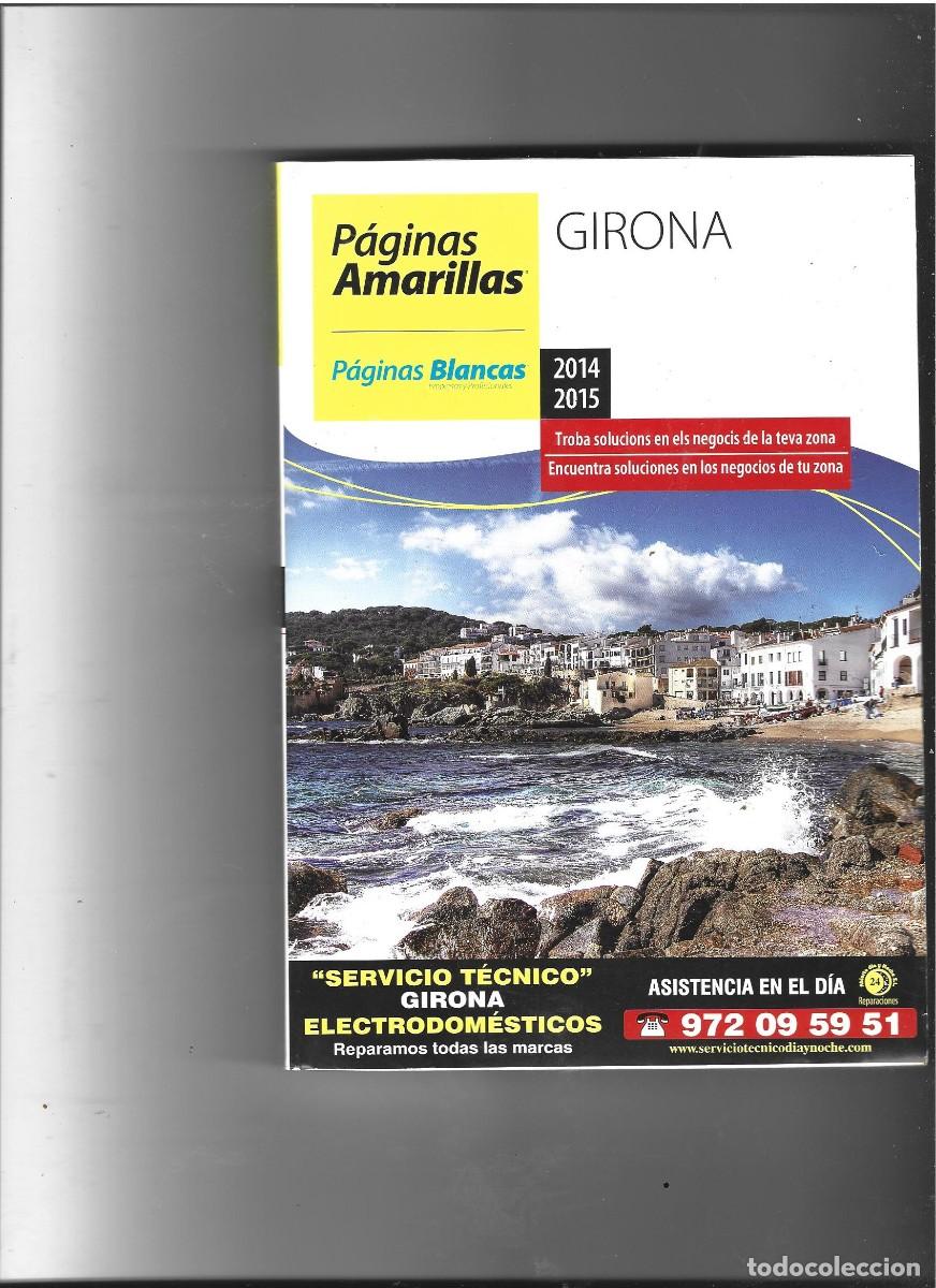 Coleccionismo de revistas y peri&oacute;dicos: PAGINAS AMARILLAS GIRONA 2014-2015