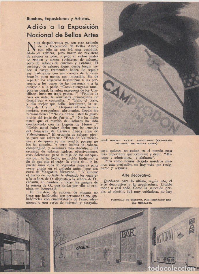 Coleccionismo de revistas y peri&oacute;dicos: * ARTE * Obras de Jos&eacute; Morell, Fernando Garc&iacute;a Mercadal, Sol&iacute;s &Aacute;vila, Alejandro Ca&ntilde;ada Valle ..-1935