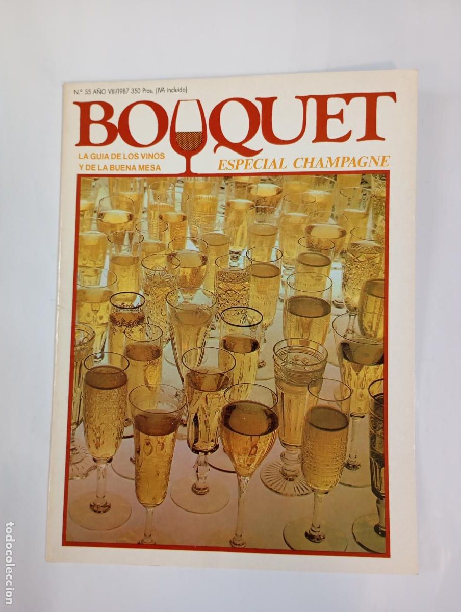 Coleccionismo de revistas y peri&oacute;dicos: REVISTA BOUQUET INTERNATIONAL N&ordm; 55. A&Ntilde;O VII. 1987. ESPECIAL CHAMPAGNE. TDKC68