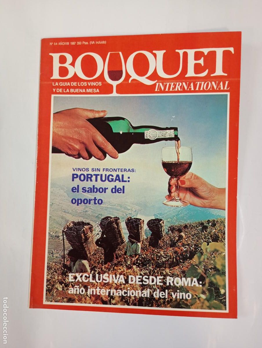 Coleccionismo de revistas y peri&oacute;dicos: REVISTA BOUQUET INTERNATIONAL N&ordm; 54. A&Ntilde;O VII. 1987. PORTUGAL OPORTO. TDKC68