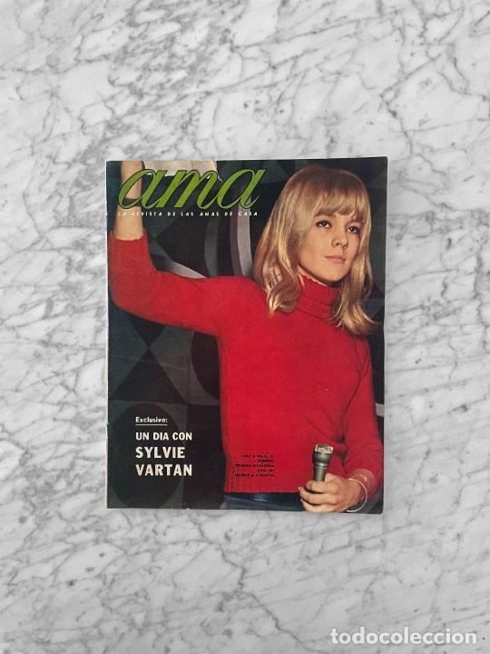 Coleccionismo de revistas y peri&oacute;dicos: AMA - 1967 - SYLVIE VARTAN, IRENE Y CARLOS HUGO, EXPLOSION DE GAS EN SANTURCE, LA FAMILIA COLON