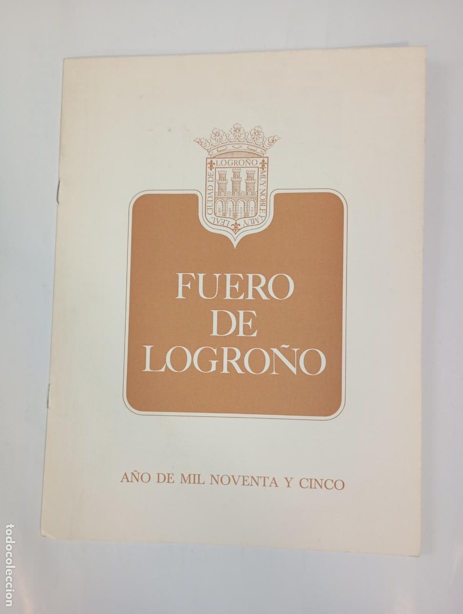 Coleccionismo de revistas y peri&oacute;dicos: FUERO DE LOGRO&Ntilde;O. 1095. TDKC68