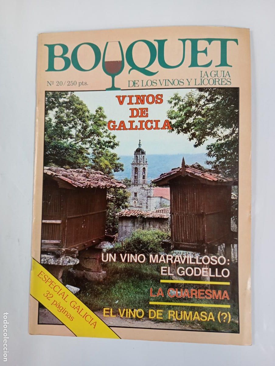 Coleccionismo de revistas y peri&oacute;dicos: REVISTA BOUQUET INTERNATIONAL N&ordm; 20. VINOS DE GALICIA. TDKC68