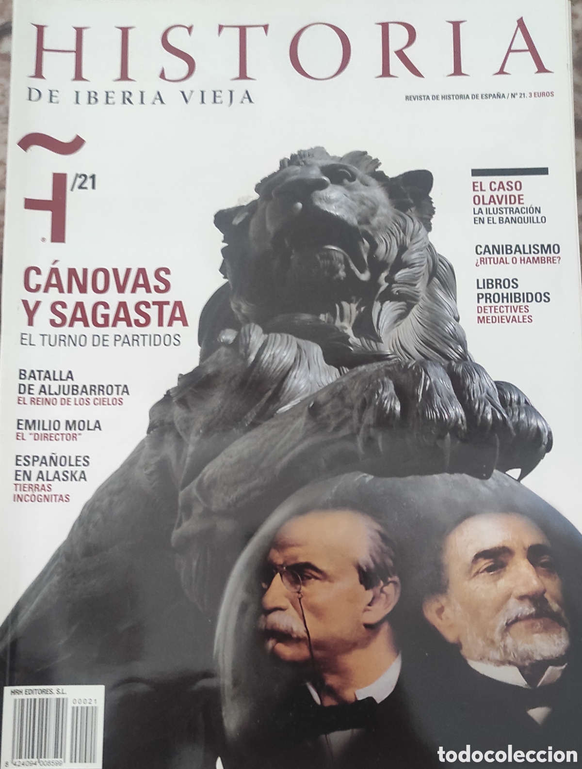 Coleccionismo de revistas y peri&oacute;dicos: Historia de Iberia Vieja N&deg;21