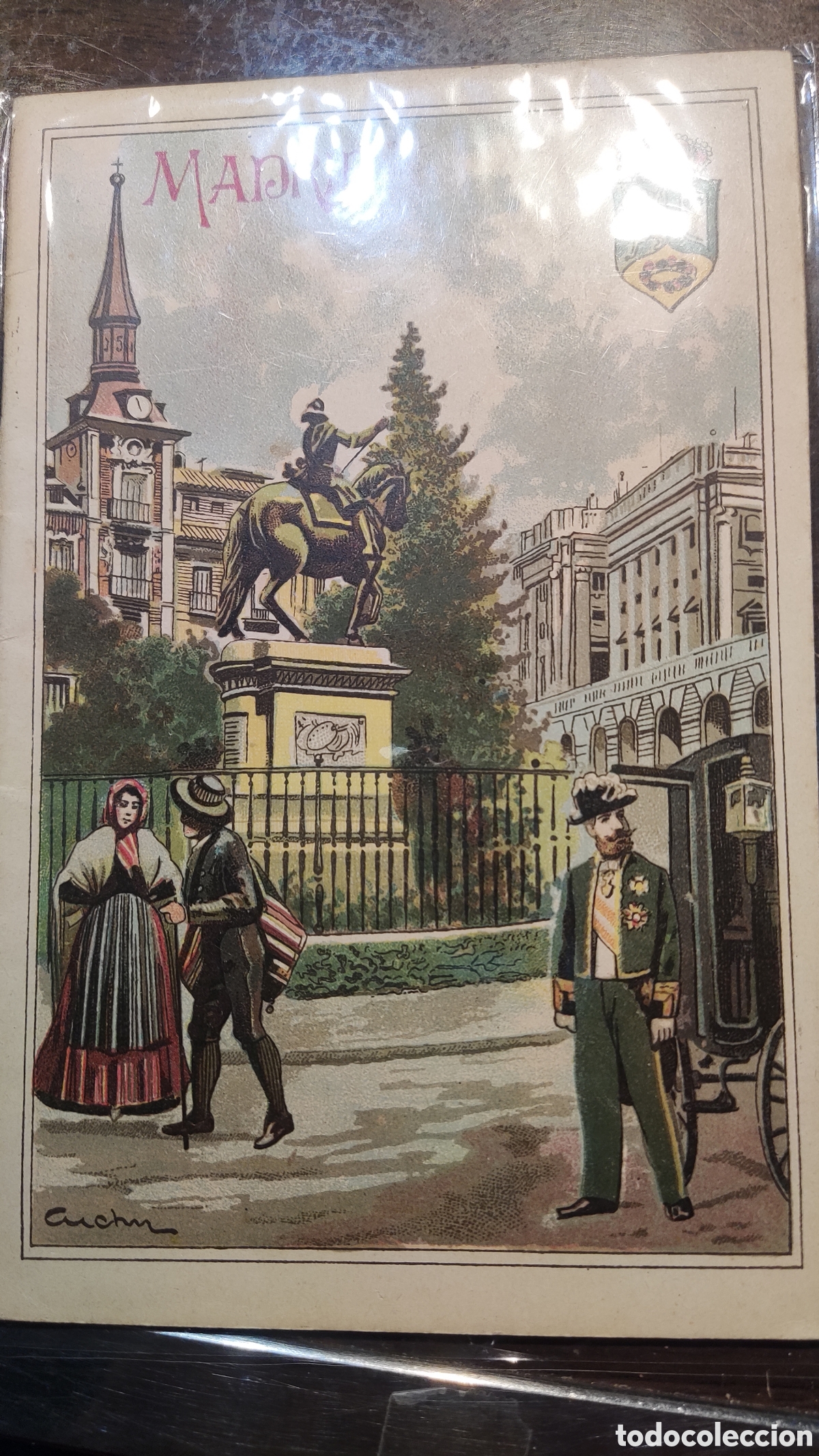 Coleccionismo de revistas y peri&oacute;dicos: Madrid, geograf&iacute;a popular espa&ntilde;ola de Bastinos