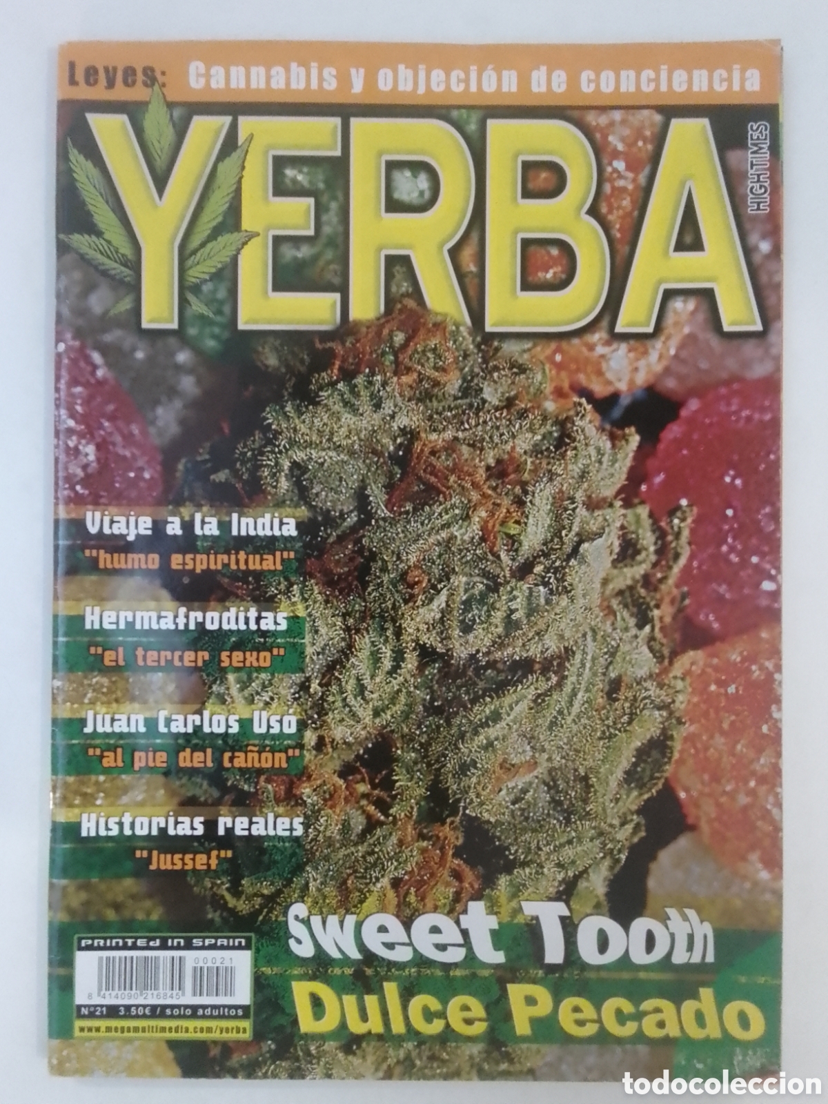 Coleccionismo de revistas y peri&oacute;dicos: Revista YERBA n&deg; 21.