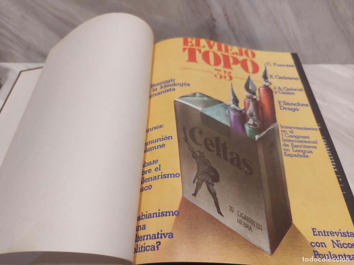 Coleccionismo de revistas y peri&oacute;dicos: 1979-1981 | EL VIEJO TOPO | TOMO ENCUADERNADO DE &Eacute;POCA | N. 35, 38, 44, 45, 47, 53, 58+EXTRAS 6 Y 7.