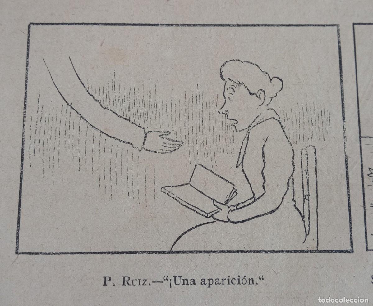 Coleccionismo de revistas y peri&oacute;dicos: Revista El Gato Negro N&ordm; 18 (1898) - &Uacute;nico Vestigio de Cuadro Perdido dibujado por Pablo Picasso