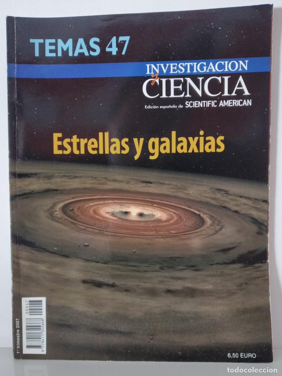 Coleccionismo de revistas y peri&oacute;dicos: Revista Investigaci&oacute;n y Ciencia (Ed. Espa&ntilde;ola de Scientific American). Temas 47: Estrellas y galaxia