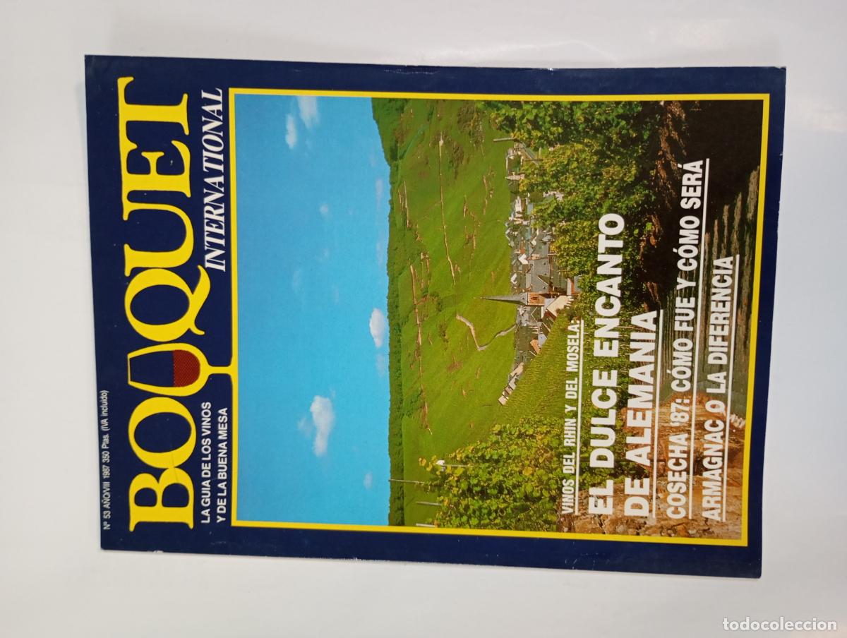 Coleccionismo de revistas y peri&oacute;dicos: REVISTA BOUQUET INTERNATIONAL N&ordm; 20. VINOS DE GALICIA. TDKC68