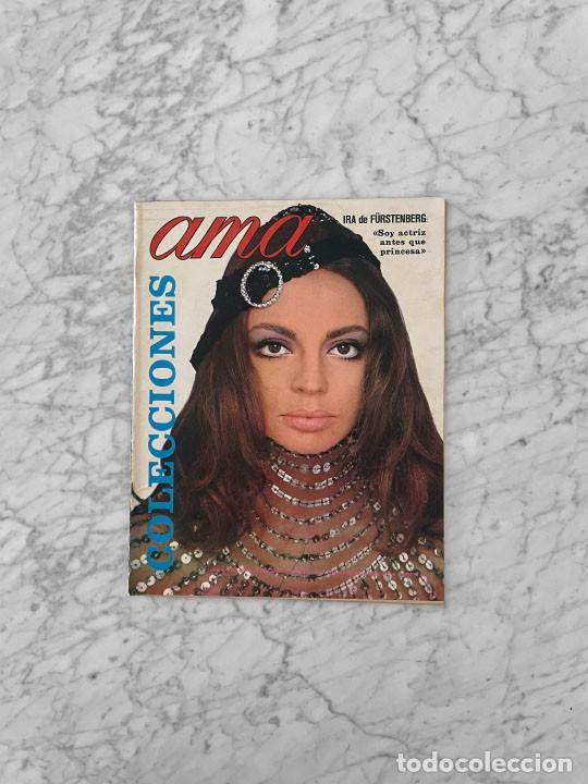 Coleccionismo de revistas y peri&oacute;dicos: AMA - 1970 - MARIA NEVADO, ROSA MORENA, SALVADOR DALI, IRA DE FURSTENBERG, SOLEDAD MIRANDA