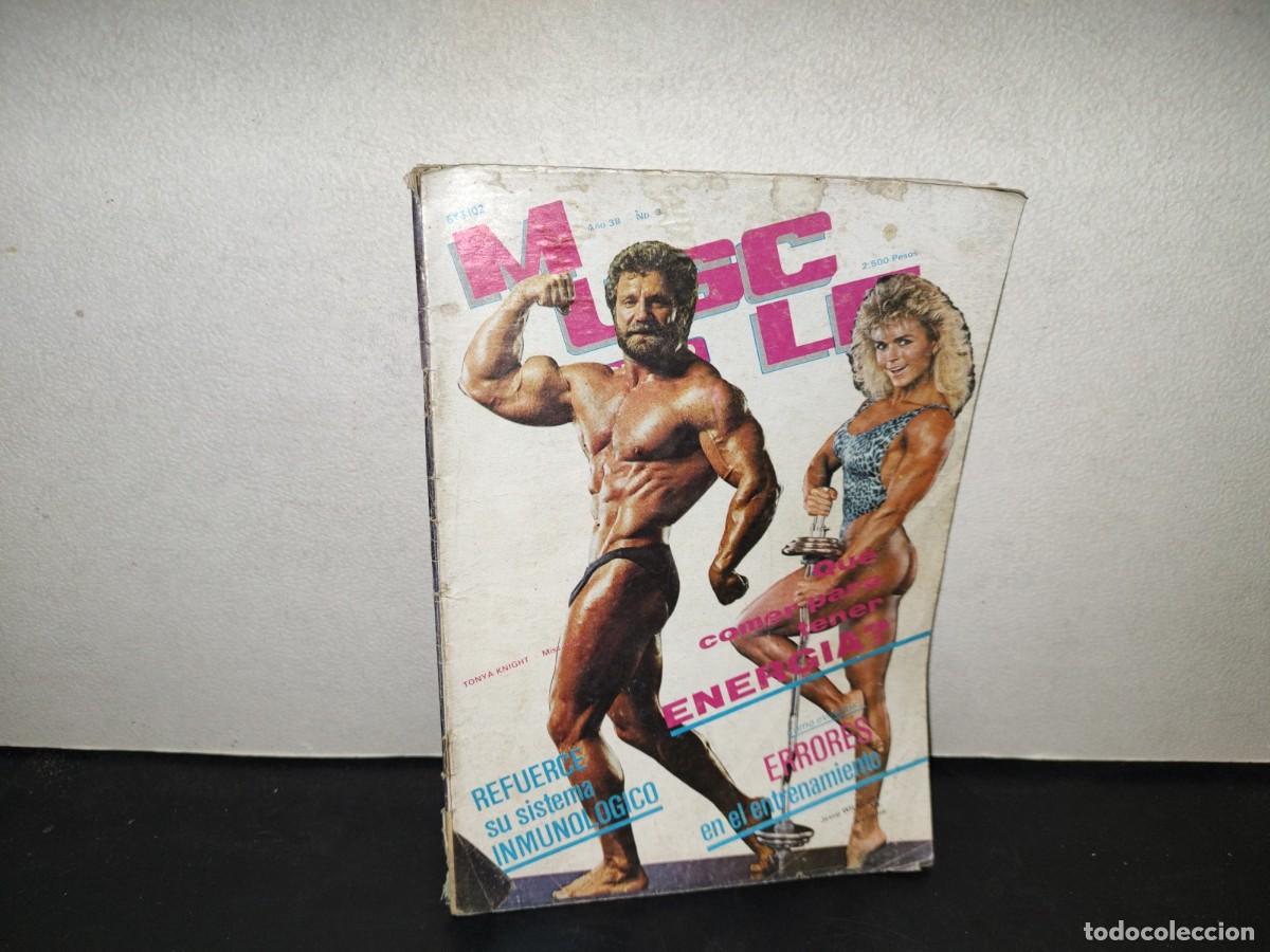 Collectionnisme de Revues et Journaux: 196- Revista De Culturismo. Muscle Power. A&ntilde;o 38, No. 4, 1991