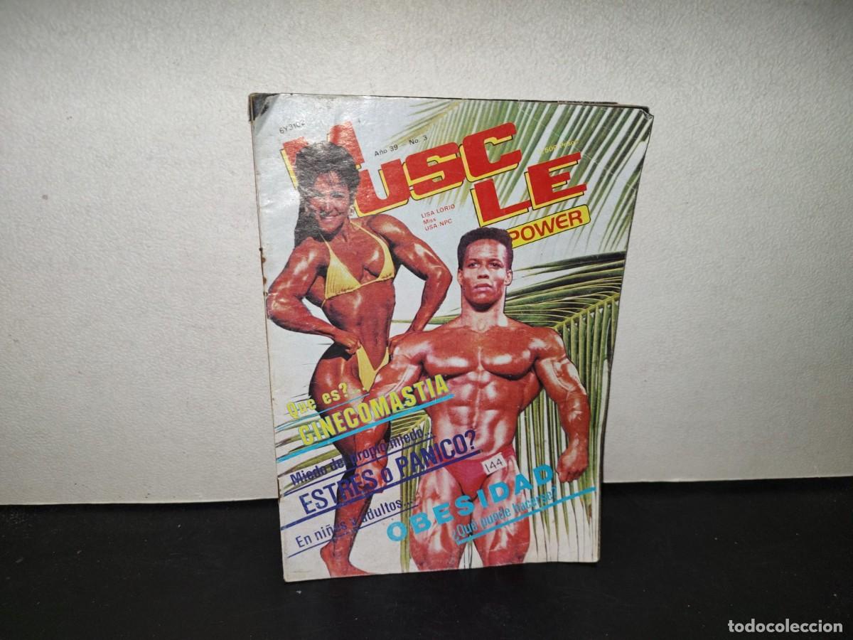 Coleccionismo de revistas y peri&oacute;dicos: 196- Revista Muscle Power. Shawn Ray - A&ntilde;o 39, Tomo 3, 90'S