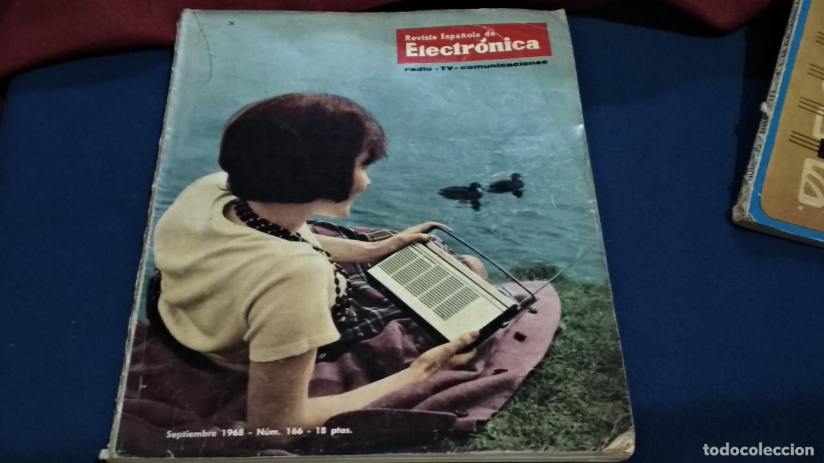 Coleccionismo de revistas y peri&oacute;dicos: REVISTA ESPA&Ntilde;OLA DE ELCTR&Oacute;NICA. N&ordm; 166. . SEPTIEMBRE 1968