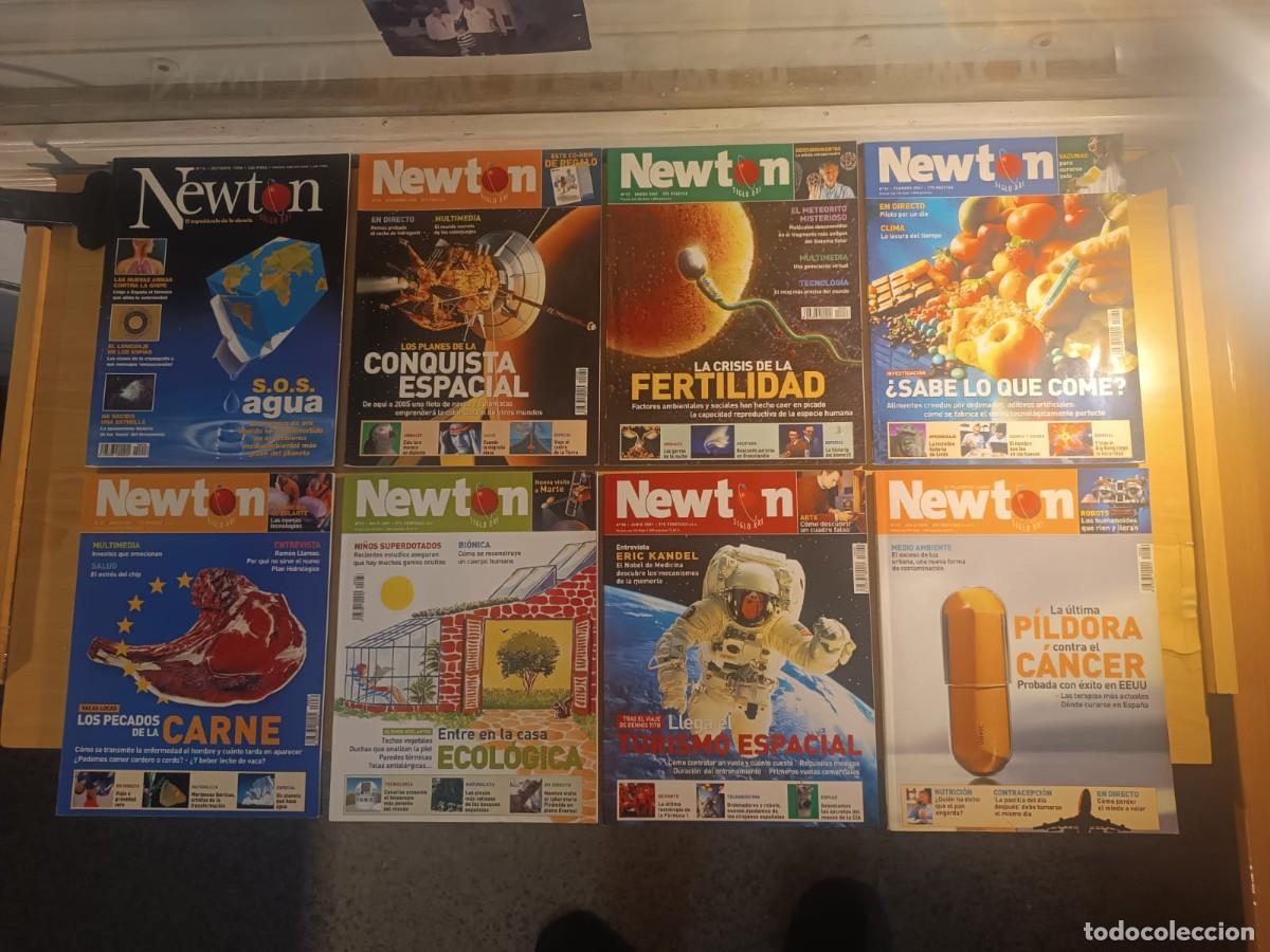 Coleccionismo de revistas y peri&oacute;dicos: Lote 8 Revistas NEWTON SIGLO XXI - Recta Final (18, 32, 33, 34, 35, 37, 38, 39) - Como Nuevas