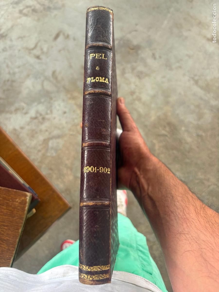 Coleccionismo de revistas y peri&oacute;dicos: Pel i ploma revista a&ntilde;os 1901-1902