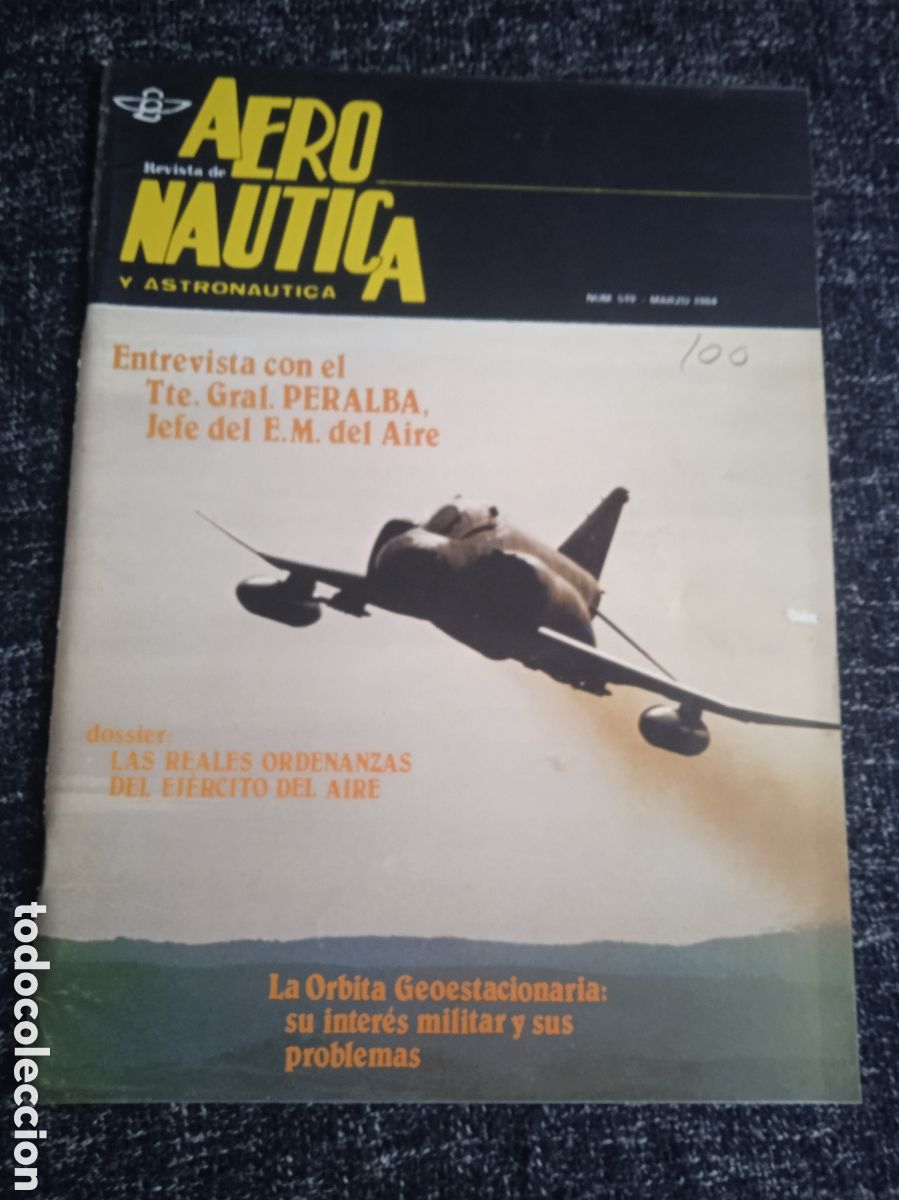 Coleccionismo de revistas y peri&oacute;dicos: REVISTA DE AERONAUTICA Y ASTRONAUTICA N&ordm; 519 MARZO 1984