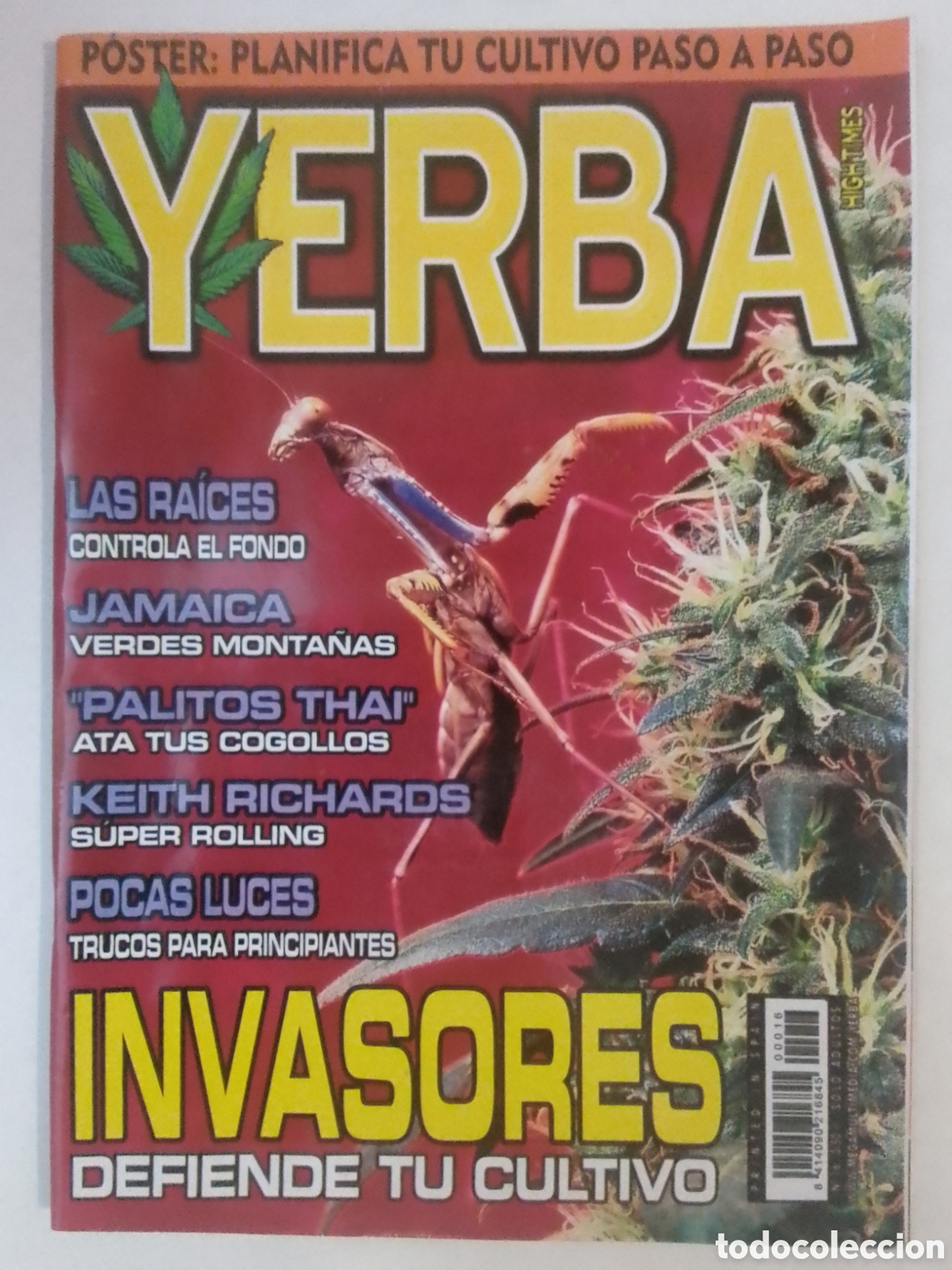 Coleccionismo de revistas y peri&oacute;dicos: Revista YERBA n&deg; 16.
