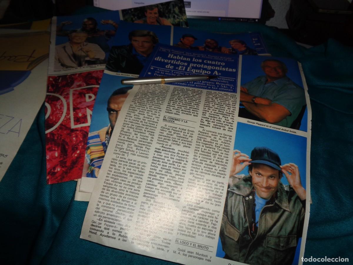 Colecionismo de Revistas e Jornais: RECORTE : HABLAN LOS PROTAGONISTAS DE &rdquo; EL EQUIPO A&rdquo;. SEMANA, MAYO 1991