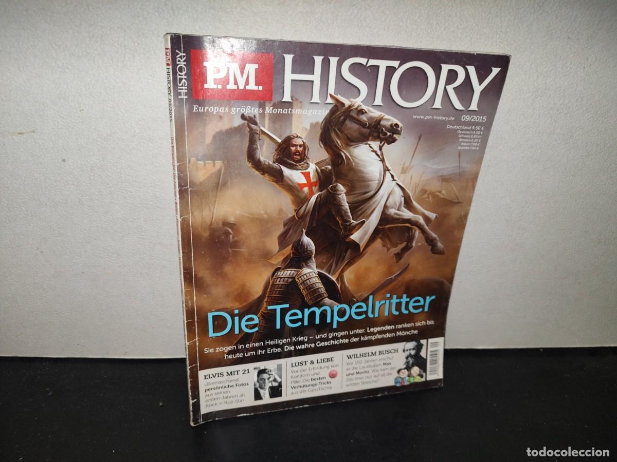 Coleccionismo de revistas y peri&oacute;dicos: 196- P.M. History. Die Tempelritter - 09/2015