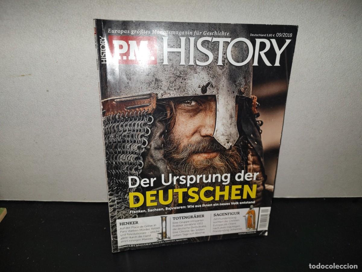 Coleccionismo de revistas y peri&oacute;dicos: 196- P.M. History. Der Ursprung Der Deutschen - 09/2018